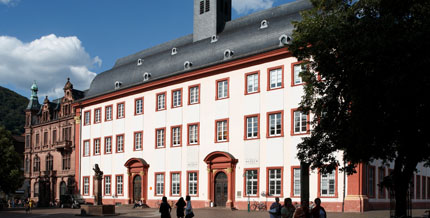 Moderne Forschung in der alten Universität in Heidelberg