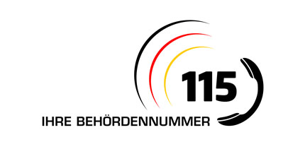 Logo der Servicenummer 115