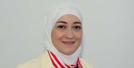 Rafa Abu Khurj absolviert derzeit ihr Anerkennungsjahr als Erzieherin in der städtischen Kindertagesstätte Schanzstraße. 
