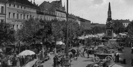 Historischer Wochenmarkt in Ludwigshafen