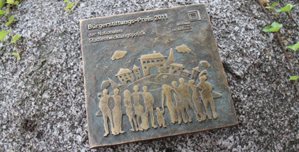 2011 erhielt die BürgerStiftung Ludwigshafen den Bürgerstiftungspreis der nationalen Stadtentwicklungspolitik.