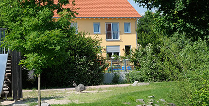 Wohnhaus mitten im Grünen im Neubaugebiet Neubruch.