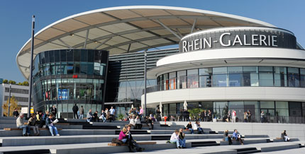 Das neue Stadtquartier öffnet die Stadt zum Rhein und sorgt dafür, Kaufkraft zurückzugewinnen 