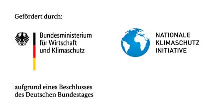 Logo Bundesministerium für Wirtschaft und Klimaschutz, Nationale Klimaschutzinitiative