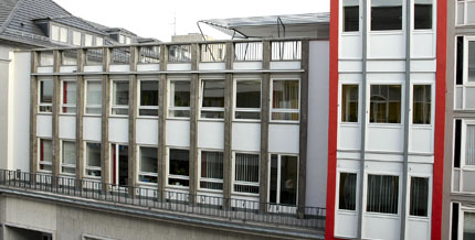 Modernisiertes Gebäude Kaiser-Wilhelm-Straße