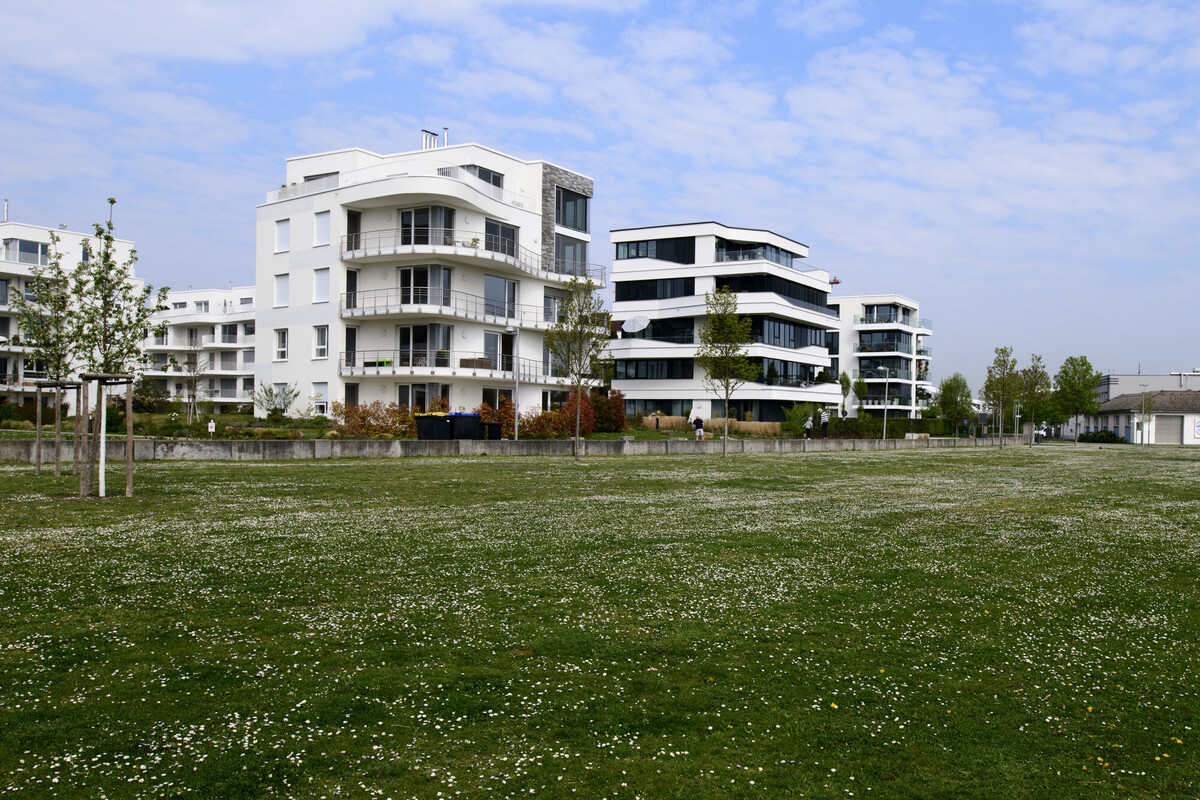 Bebaung am Rheinufer Süd